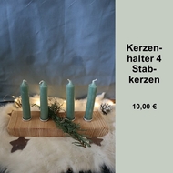 Kerzenhalter 4 Stabkerzen