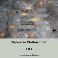 Kerze Weihnachten